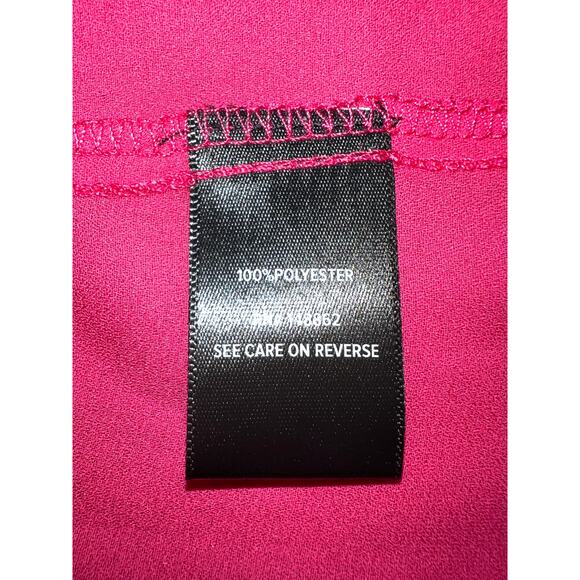 Torrid Top Womens 1X Hot Pink Envelope Back Boxy Crop Pintuck Cool Girl Fairy - Picture 11 of 11